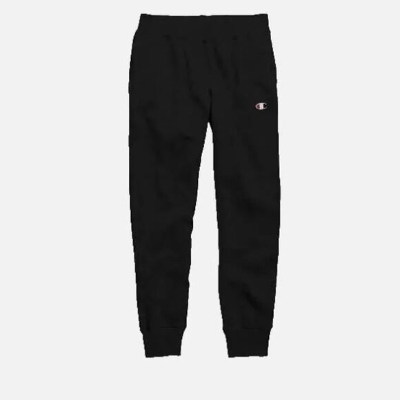 Champion Reverse Weave Sweatpants Joggers Men's Size Large Black Pre-owned - Picture 1 of 6